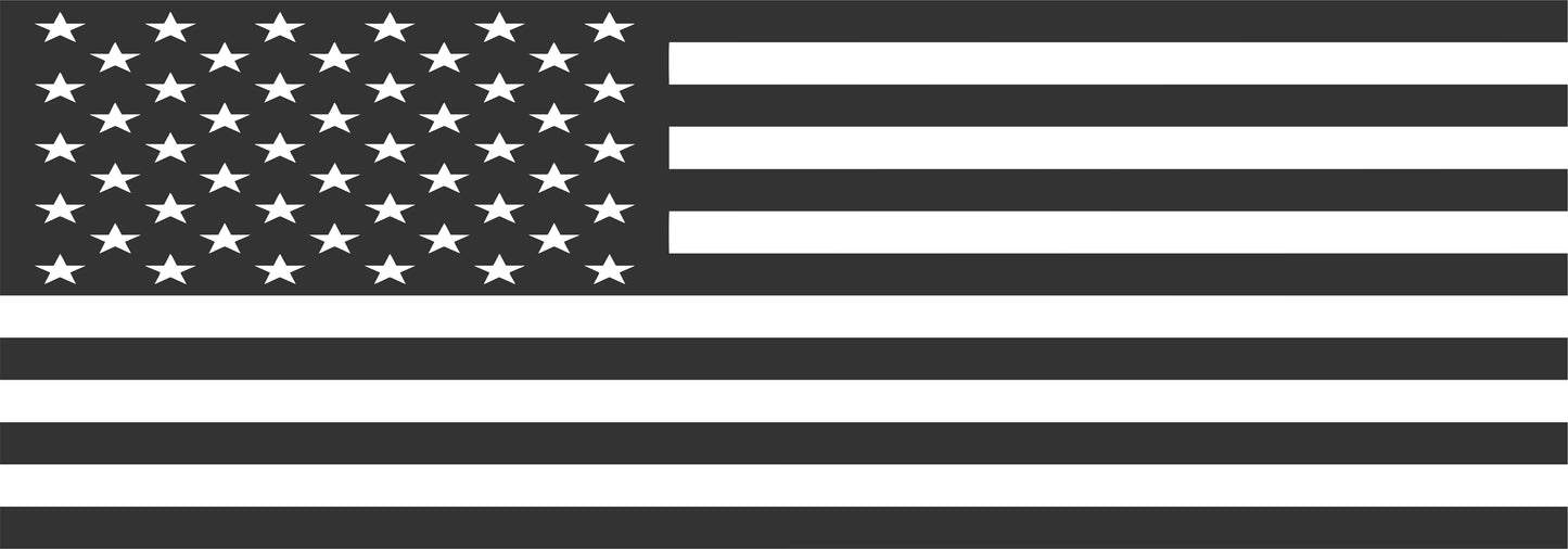 Vinyl Decals - Large American Flag