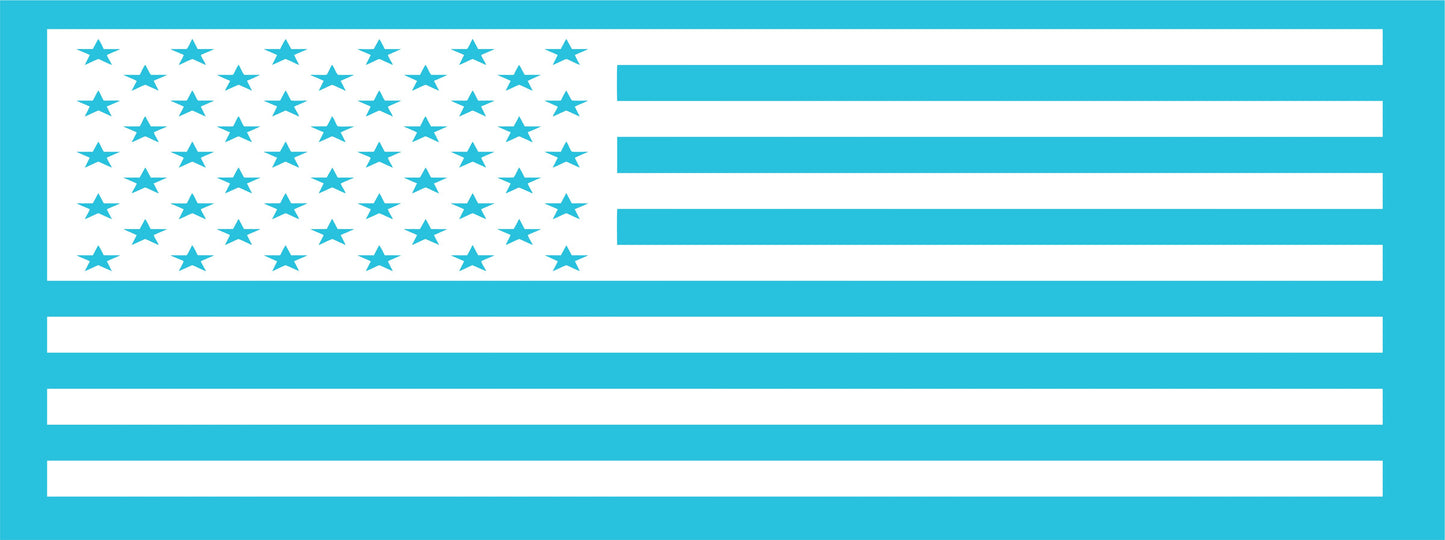 Vinyl Decals - Large American Flag