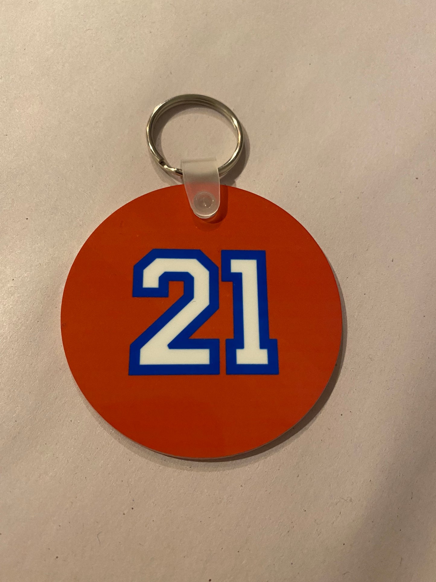 FRP Round Key Chain w/ Customer Design