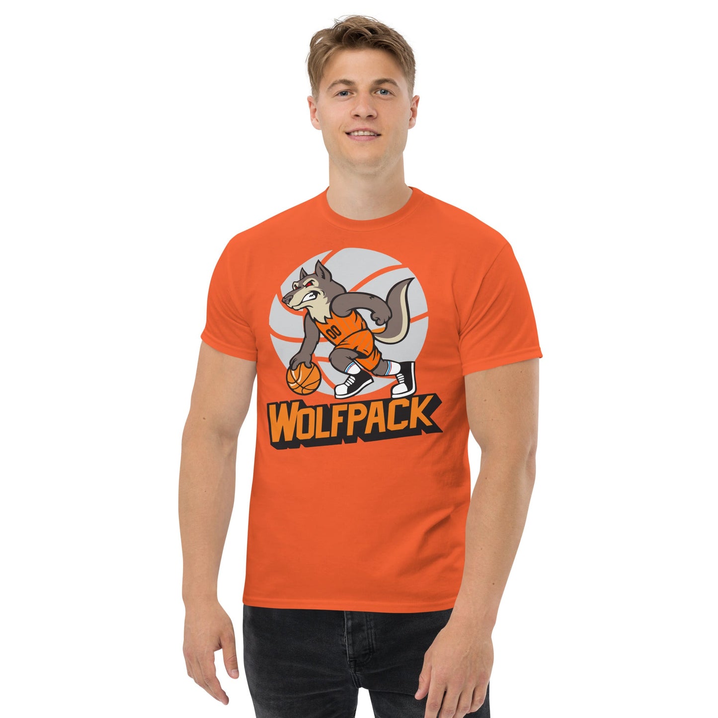 Wolfpack Basketball athletics cotton t-shirt