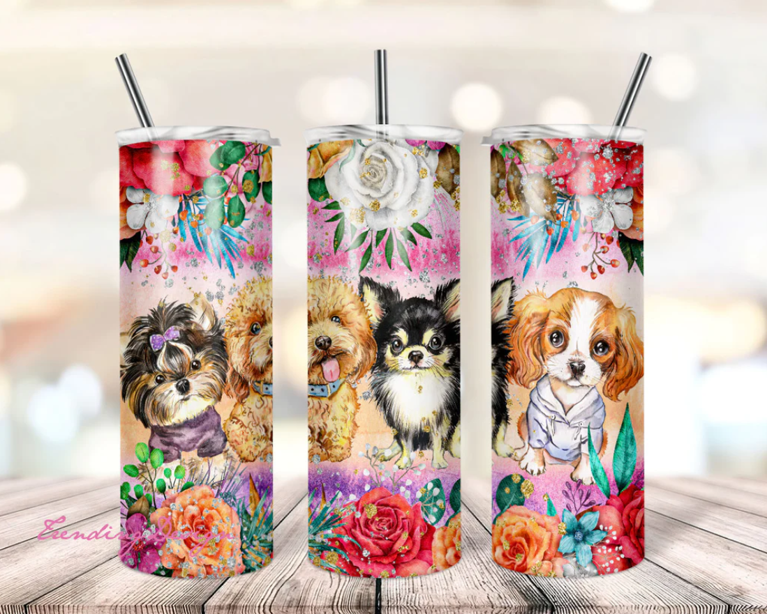 Puppy Design Stainless Steel Vacuum Insulated Tumbler