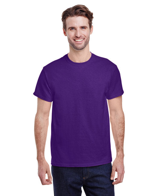 Classic Cotton Tee Custom Design Purple