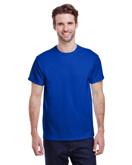 Classic Cotton Tee Custom Design Royal Blue